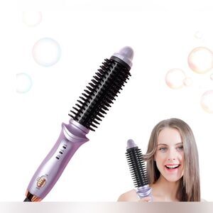 Automatic Curling Iron - Dual Use: Curling & Straightening - Purple - like New